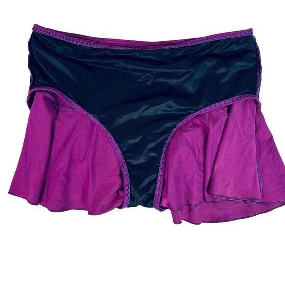 Lands End Womens size 10 Tummy Control Flounce Swim Skirt Bottom - Picture 5 of 7